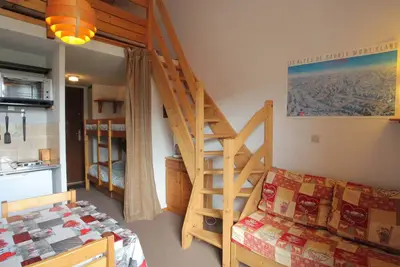 Image de Studio lumineux avec mezzanine pour 4 pers. , La Toussuire