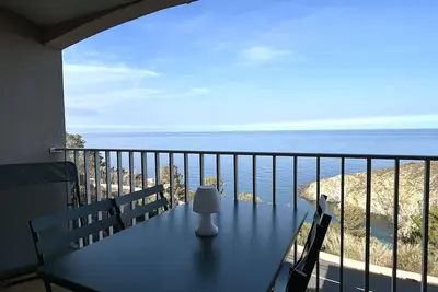 Image de Appartement rénové 4 pers avec vue mer, clim et parking