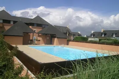 Image de Appartement duplex à Erdeven avec piscine, proche plage, 4 couchages, équipements complets