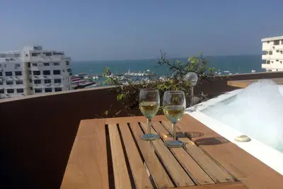 Image de Penthouse de luxe tout compris à Salinas. Plage privée de deux étages \"super maison\"