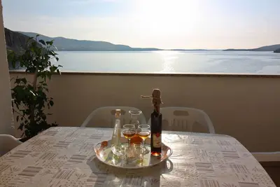 Image de Appartement de deux chambres prés de la plage Metajna, Pag (A-6486-a)