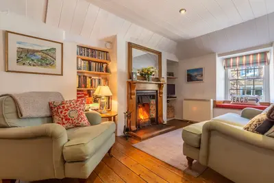 Image de Le Langley Tarne, un refuge de boulingrin de luxe pour chiens de deux à West Cornwall.