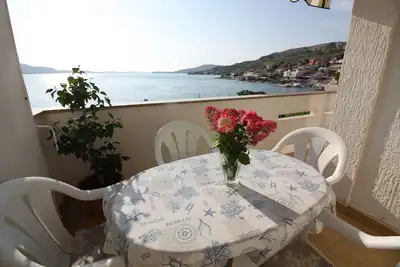 Image de Appartement de deux chambres prés de la plage Metajna, Pag (A-6486-b)