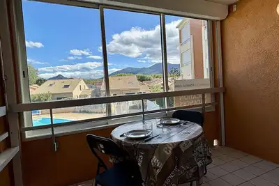 Image de Appartement T2 avec piscine, loggia, parking privé - 800m plage, Argelès-sur-Mer