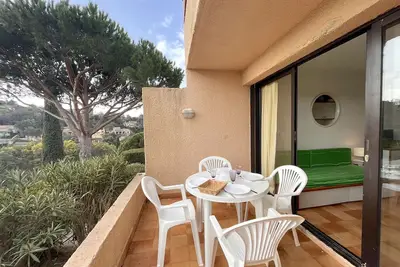 Image de Appartement 2p 4 Couchages avec Piscine, Tennis et Parking à La Croix-Valmer
