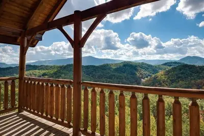 Image de Villa Appalachain: vue imprenable sur la montagne Smoky