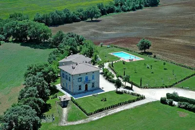 Image de Bel appartement dans une maison de vacances avec Wifi, piscine, Tv, patio et vue panoramique
