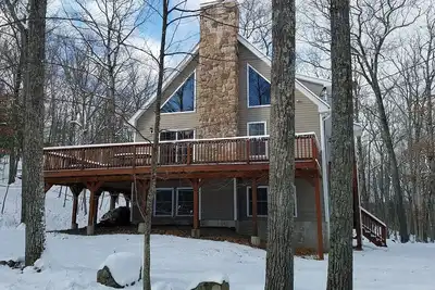 Image de Communauté de montagne / lac à Poconos, Pa