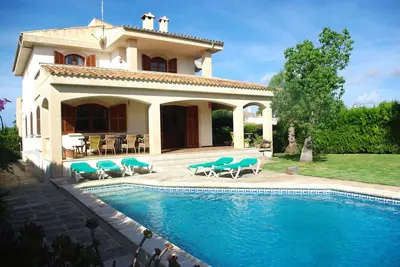 Image de Beach and relax in house with private garden and pool in Sa Rapita