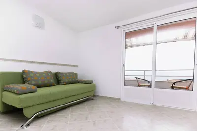 Image de Appartement d'une chambre avec le balcon et la vue sur le mer Podgora, Makarska (A-2714-d)