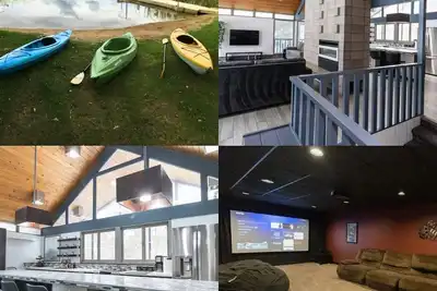 Image de La belle Frank Lloyd Wright a inspiré Lake Home, du 30 juin au 5 juillet Ouverture pour réserver!