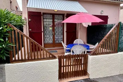 Image de Argelès-sur-Mer: Maison T2 avec mezzanine, 4 couchages, parking privé