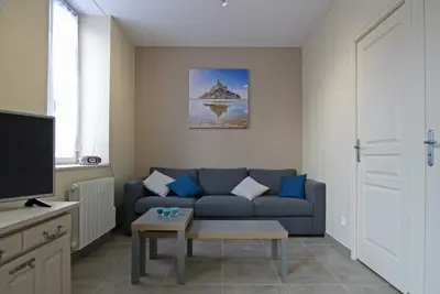 Image de Maison mitoyenne à Pontorson avec WiFi, animaux admis et parking