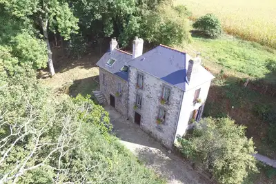 Image de Moulin avec bois privé