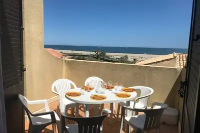 Image de Maison T2 à Port Leucate, face à la mer, 4 couchages, parking privé, Tv, lave-linge, commerces à 400m