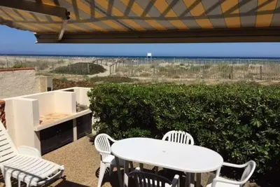 Image de Appartement T3, 6 Pers, Pieds dans l'Eau au Barcarès, Terrasse et Parking