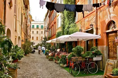 Image de Trastevere, 17% de réduction sur décembre, bel endroit au coeur de Rome