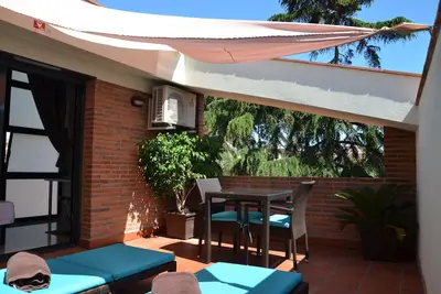 Image de Appartement avec terrasse sur la plage Costa Barcelone