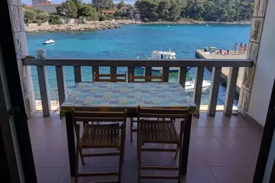 Image de Appartement de deux chambres prés de la plage Prizba, Korcula (A-14385-b)