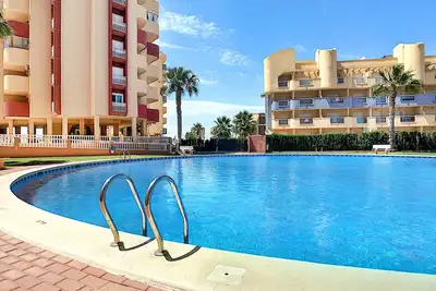 Image de Apart. 5ème étage, vue sur la mer, balcon, piscine commune, pagaie