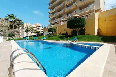 Image de Appartement rez de chaussée, vue sur la mer, parking, piscine commune