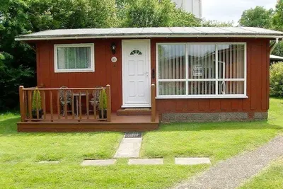 Image de 'Otter Lodge' Chalet à louer au coeur de la côte jurassique à Seaton Devon