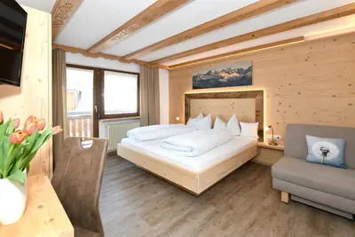Chambre double avec balcon - Diedamsblick