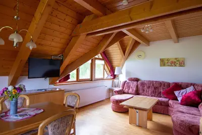 Image de Ferienwohnung Weiherblick, 45qm, 1 Schlafzimmer, max. 4 Personen
