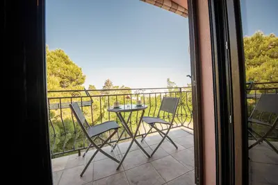 Image de Appartement d'une chambre prés de la plage Vrsi - Mulo, Zadar (A-5848-c)