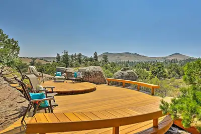 Image de Maison Del Norte sur 50 acres privées avec terrasse à 2 niveaux