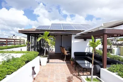 Image de ☀ 90% d'espace vert ☀ Salon sur le toit ♥ Vues sur l'océan