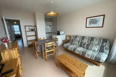 Image de Appart. 2 pièces à 100m de la plage, 4 couchages, Parking, Lave-vaisselle, Animaux admis