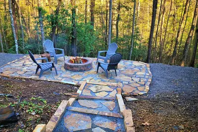 Image de Timbers paresseux dans les montagnes des Appalaches en Caroline du Nord