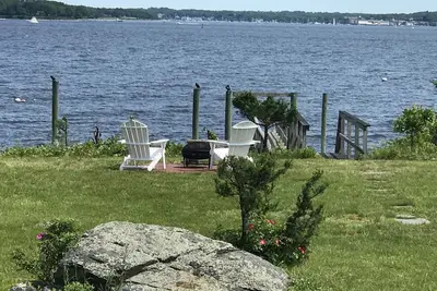 Image de Cottage en bord de mer classique sur l'île Prudence, plage privée, quai et amarrage