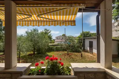 Image de Appartement de deux chambres avec la terrasse Kukci, Porec (A-7166-a)