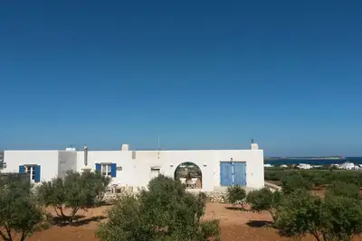 La Maison Blanche: Exact point blanc pour explorer l'île de Paros
