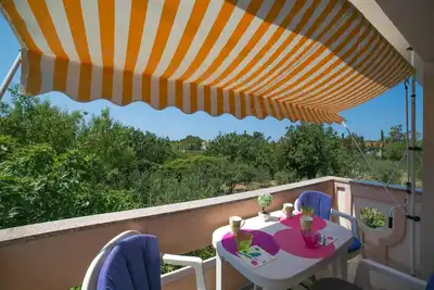 Image de Appartement de deux chambres avec la terrasse Novalja, Pag (A-6490-d)