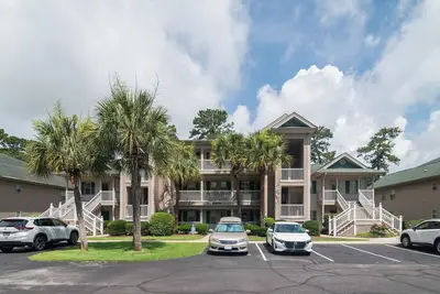 True Blue Condo au 3ème étage près de Pawleys Island Grande vue près de la piscine 3j