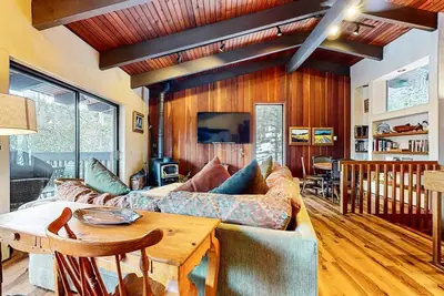 Image de Condo calme avec vue imprenable sur la montagne, à proximité de Vtt