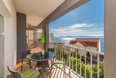 Image de Appartement d'une chambre prés de la plage Brist, Makarska (A-11078-d)