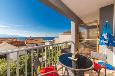 Image de Appartement d'une chambre prés de la plage Brist, Makarska (A-11078-c)