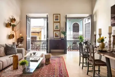 Image de Villa Blanca<br> Colonial élégant 2 chambres au coeur du quartier historique du vieux San Juan