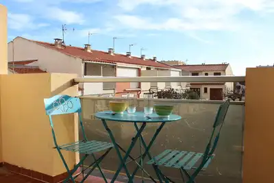 Image de Appartement traversant avec balcons, parking privé, à 250m de la plage - Port-la-Nouvelle