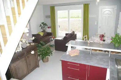 Image de Normandie, Manche, Quinéville, plage 50m, Ste Mère Eglise, plage du débarquement