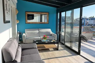 Image de Maison pour 6 personnes - Terrasse - Vue port. 3 chambres dont une au Rdc