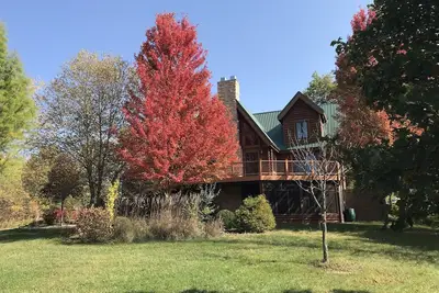 Image de Relaxation en cabane en rondins à la campagne<br>je