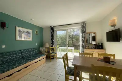 Image de Duplex T3 6 pers avec terrasse, piscines et parking - Salavas