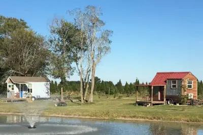 Tiny House on the Christmas Tree Farm