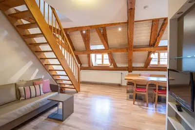 Image de Apartment No. 10, 56qm, 1 Schlafzimmer, 1 Wohn-/Schlafraum, max. 4 Personen