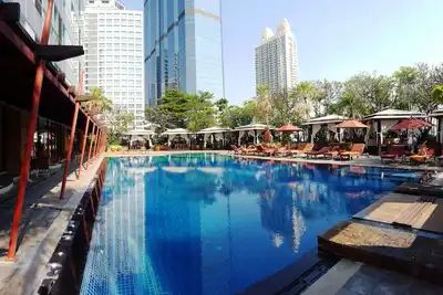 Image de Serviced 1 lit Sky Villas Avec Vue, piscine, gymnase, Bts